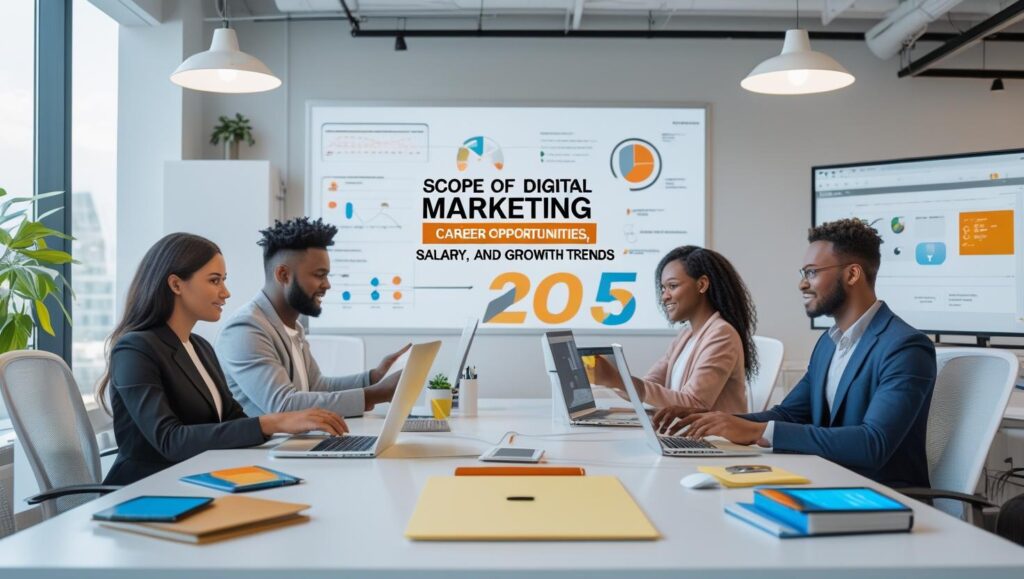 What is the Scope of Digital Marketing in 2025 Career Opportunities, Salary, and Growth Trends?