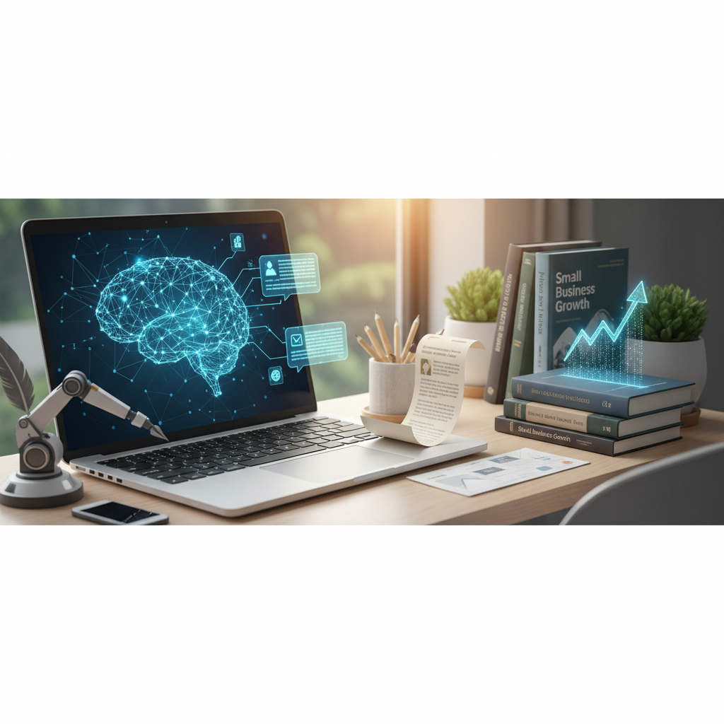 Featured image for: AI Content Marketing: A Small Business Guide