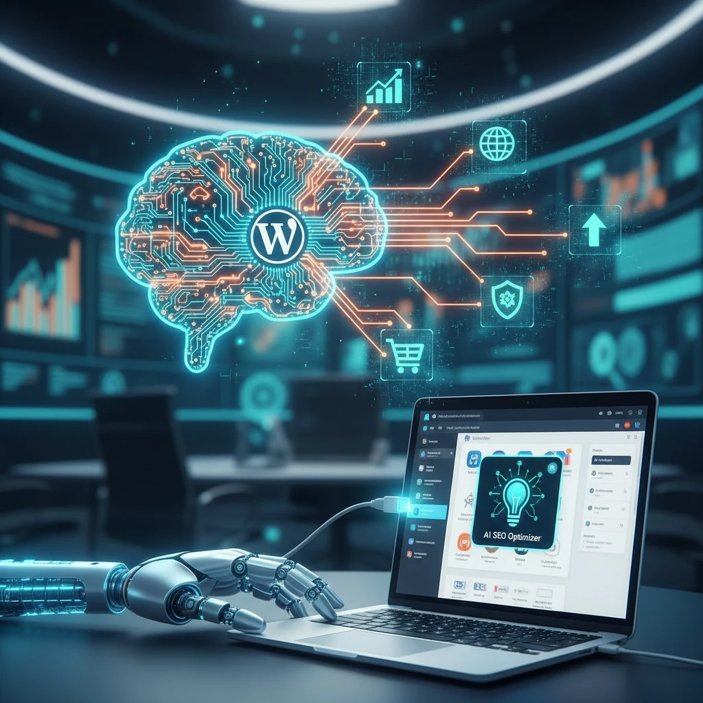 Featured image for: WordPress SEO: AI Plugin Power-Up for Business