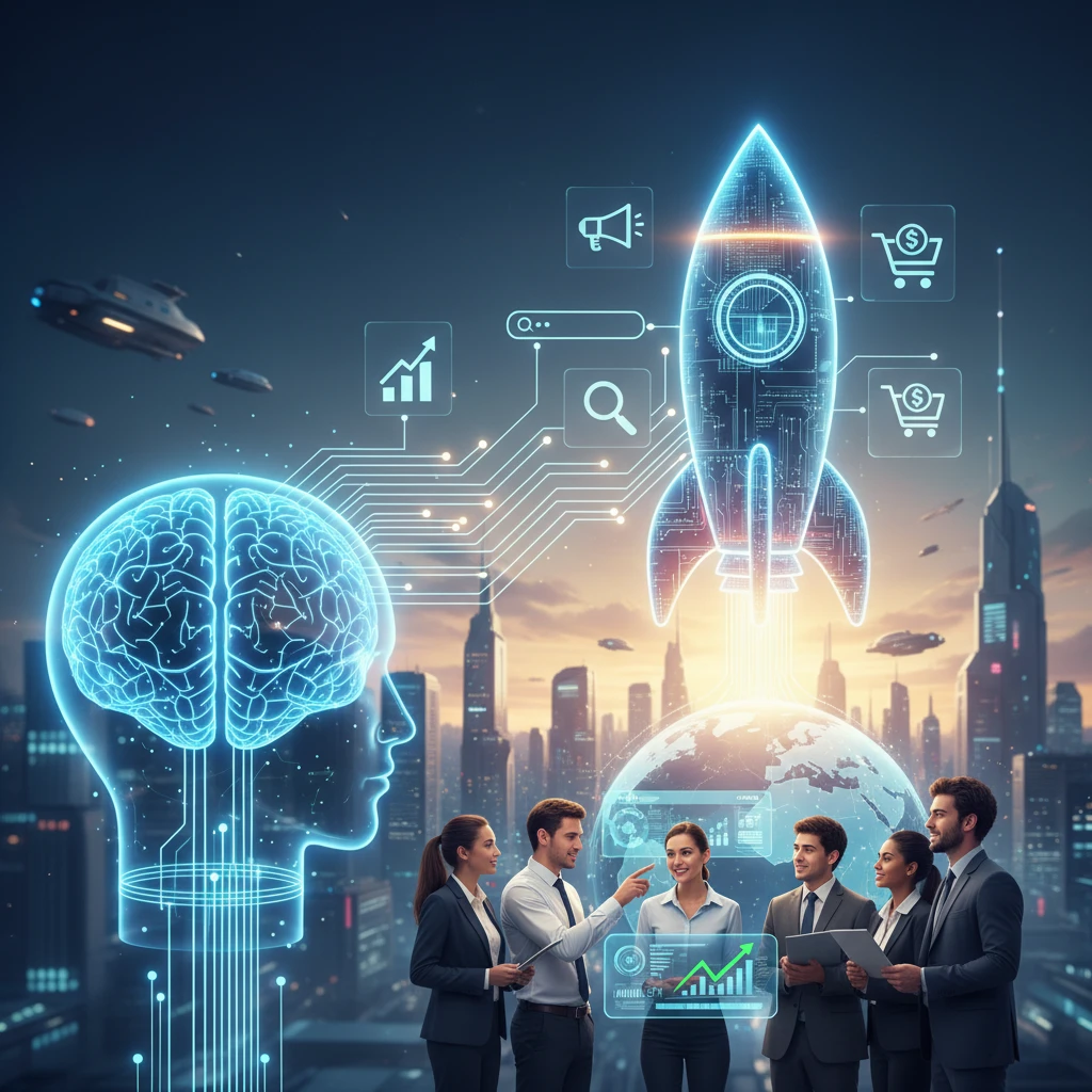 Featured image for: AI Digital Marketing: Efficiency Gains for Startups